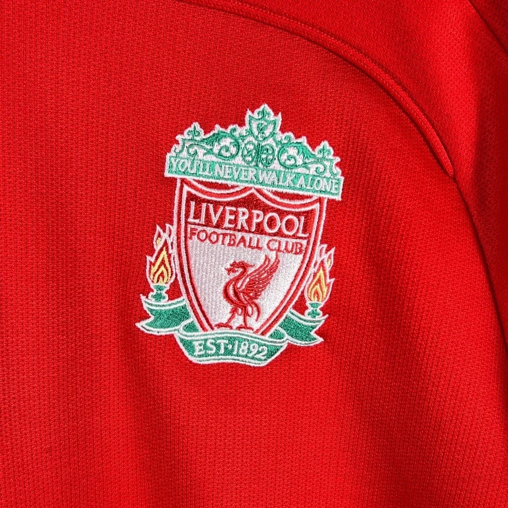 2000s Vintage Adidas Liverpool FC Polo Shirt Men's XL Red Blokecore
